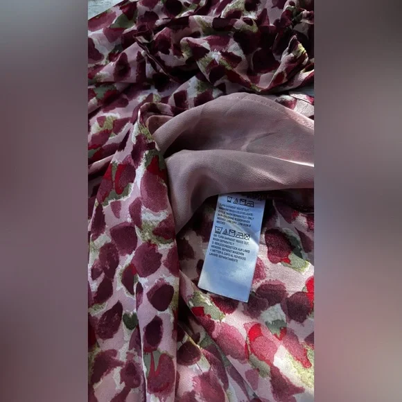 Belle by Kim Gravel Women's Pink Patterned Top - Picture 9 of 10